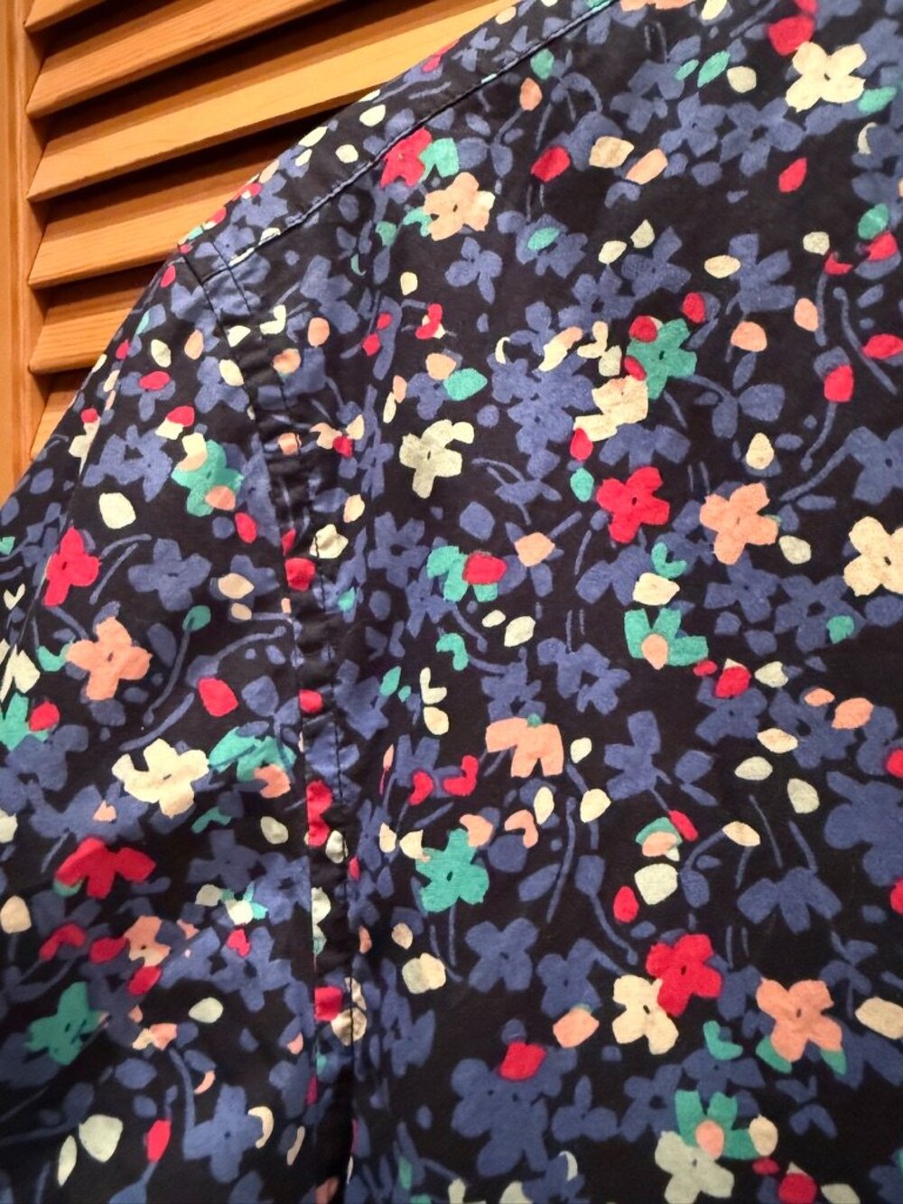Bonobos Camp Blue Flowered Camp Shirt - Picture 2 of 7